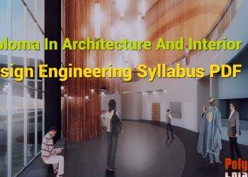 Diploma In Architecture And Interior Design Engineering Syllabus PDF